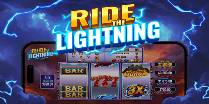 Unleash Thunder Wins in Game Ride the Lightning Slot